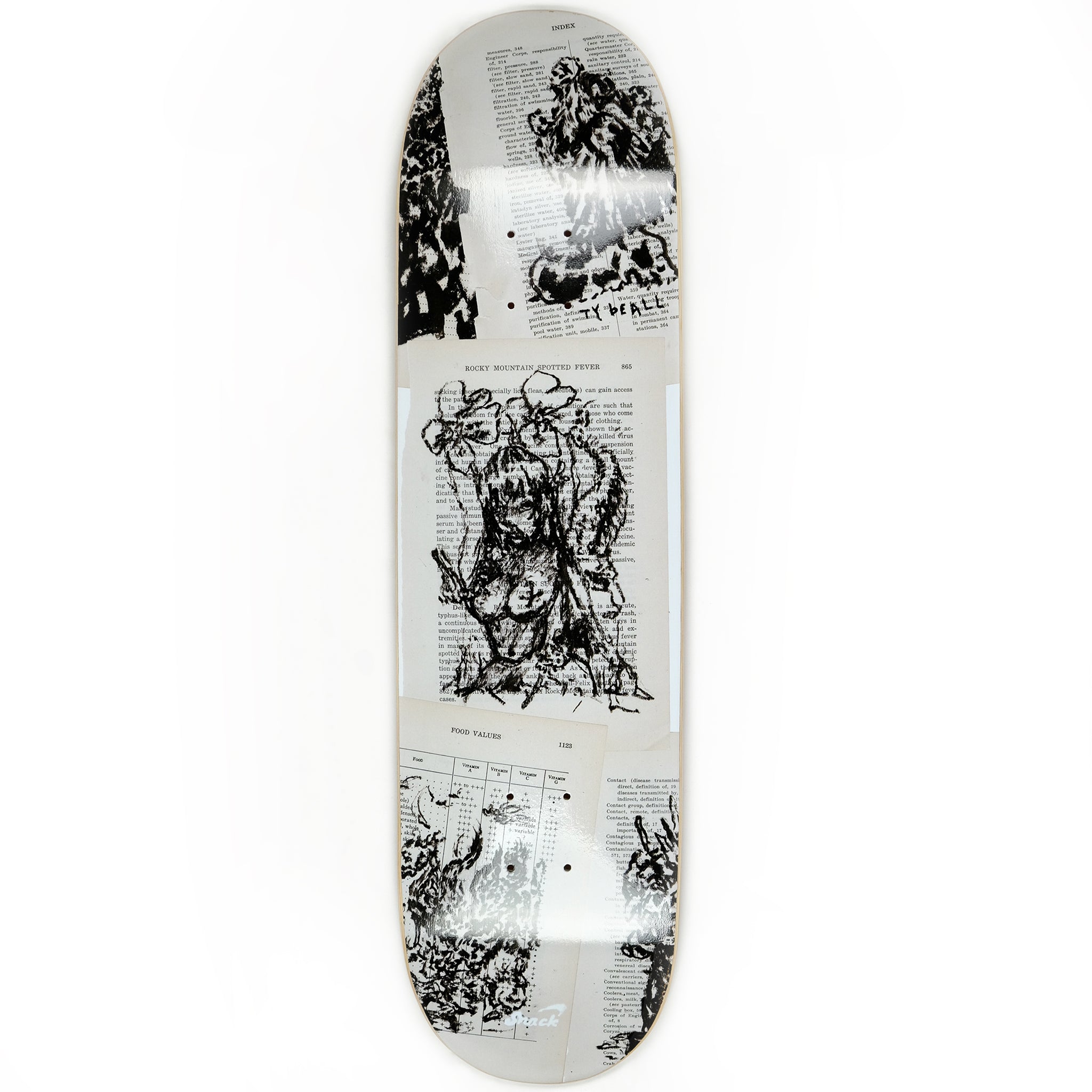 Snack Ty Beall Shadow Book tavola skate legno d'acero