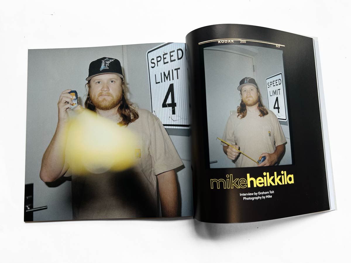 North Issue 47 rivista skate foto su pellicola
