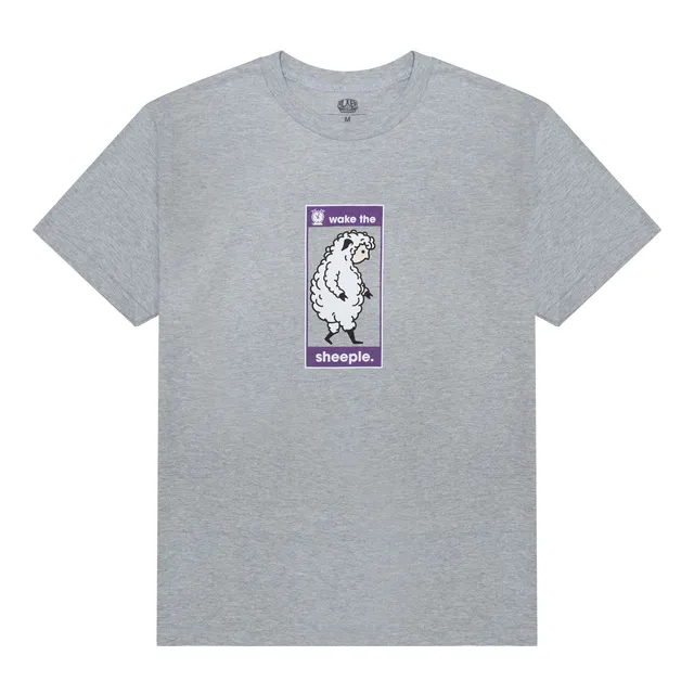 Alien Workshop Wake The Sheeple maglietta grigio cotone
