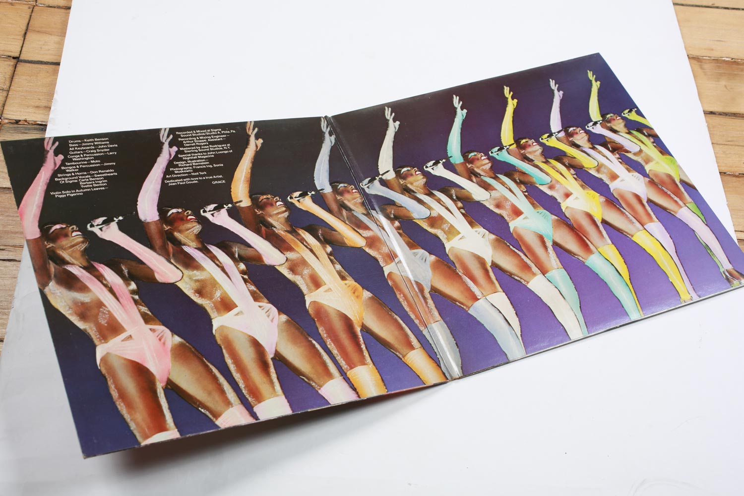 Grace Jones Fame disco vinile LP 12" 1978 gatefold