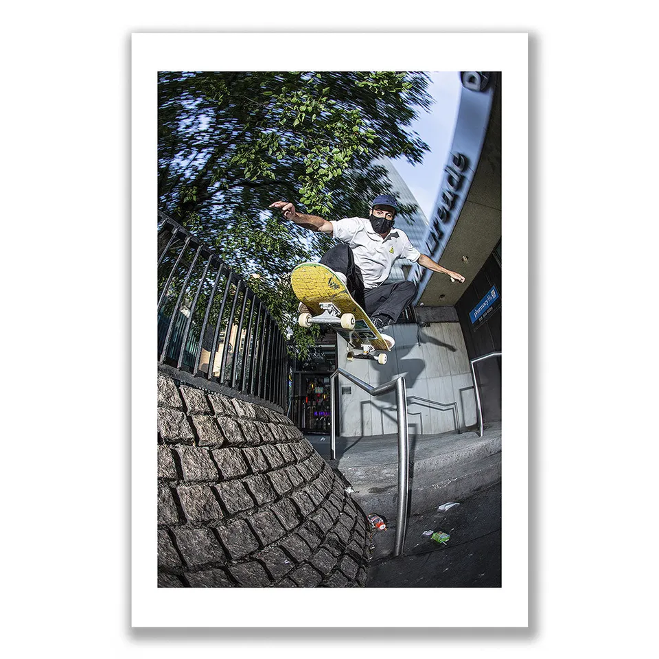 Hopps Steve Brandi Ollie stampa foto 8"x12" carta