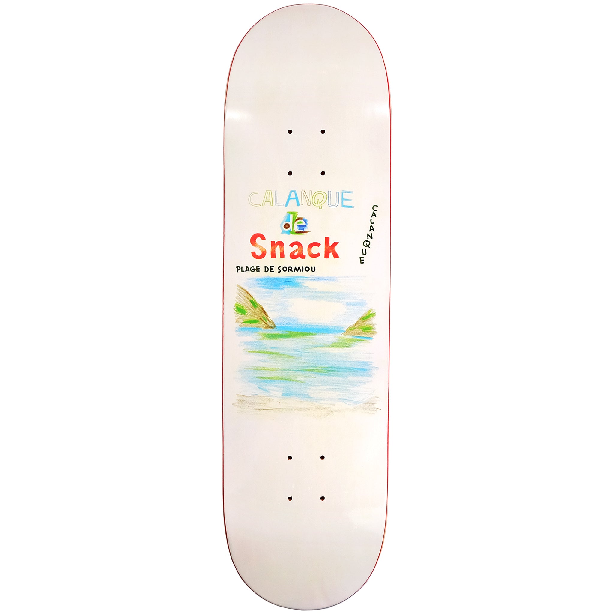Snack Calanque tavola skate 8.0 con grip