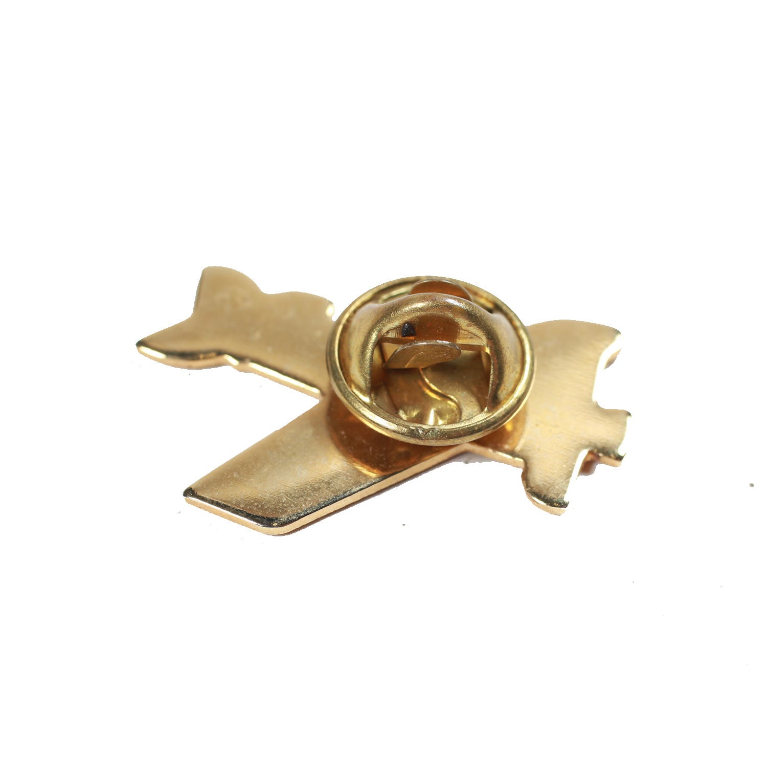 Fujifilm Aereo spilla smaltata vintage oro 5 cm