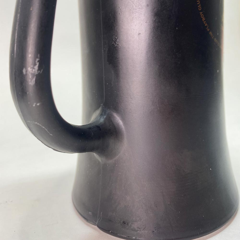 Playboy Club tazza vetro nero anni 70 vintage