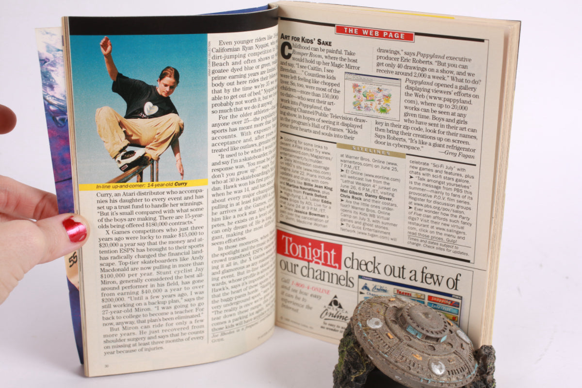 X-Files TV Guide rivista vintage 1998 Duchovny