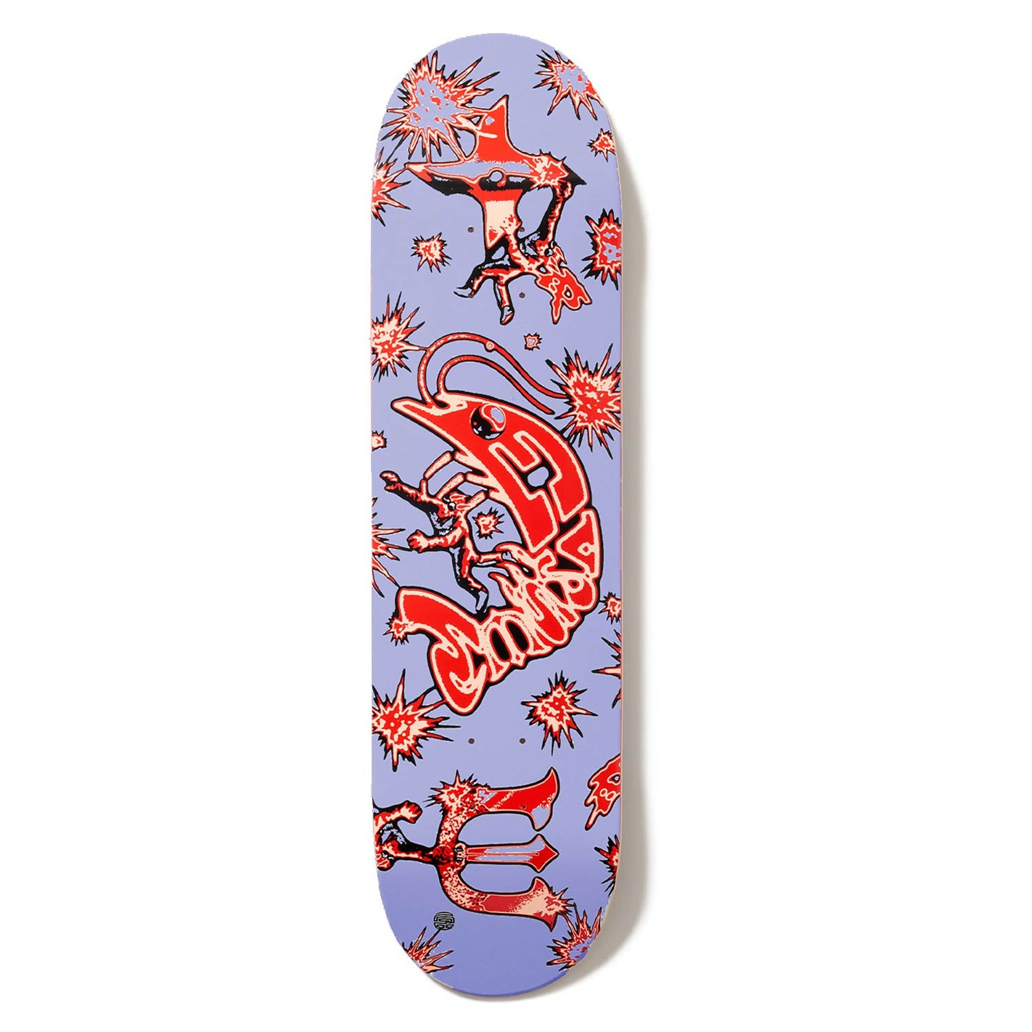 Evisen Mr Shrimp tavola skate 8.38" acero