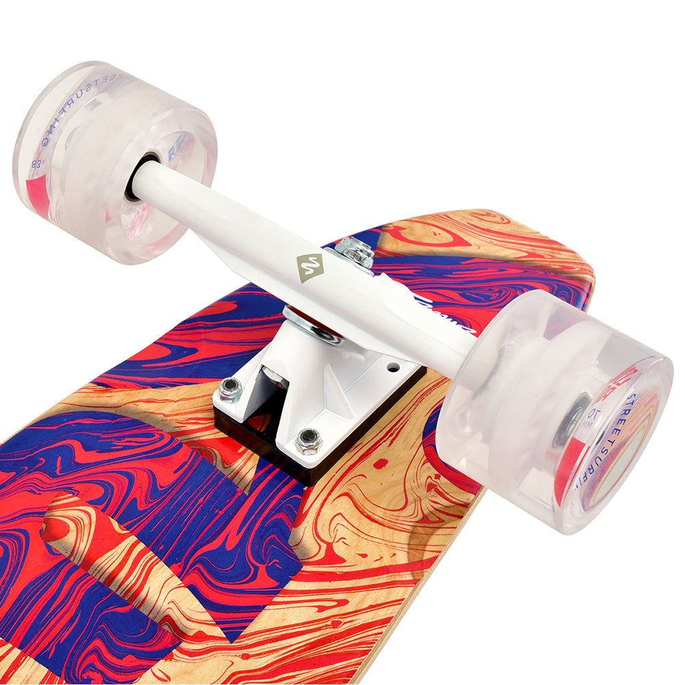 Street Surfing Cut Kicktail 36 longboard Streaming