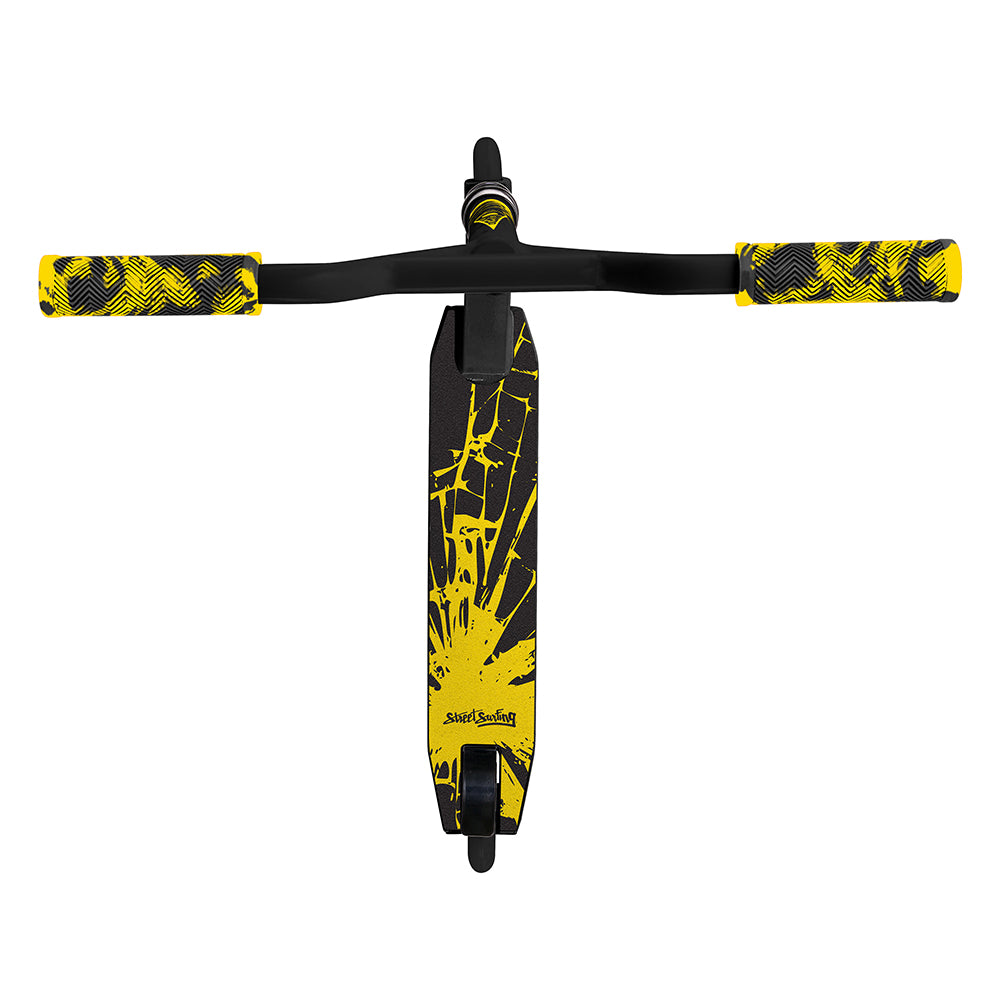Street Surfing Torpedo monopattino stunt Cracked Yellow