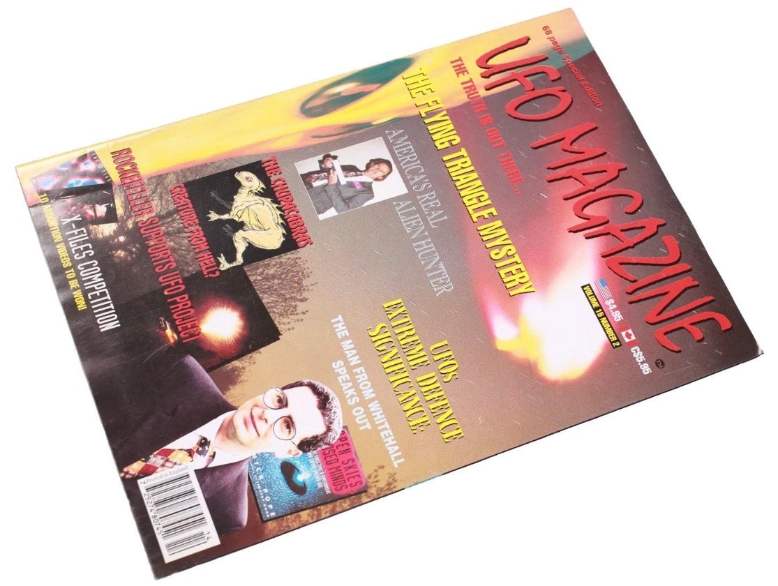 UFO Magazine Volume 15 Issue 2 rivista vintage 1996