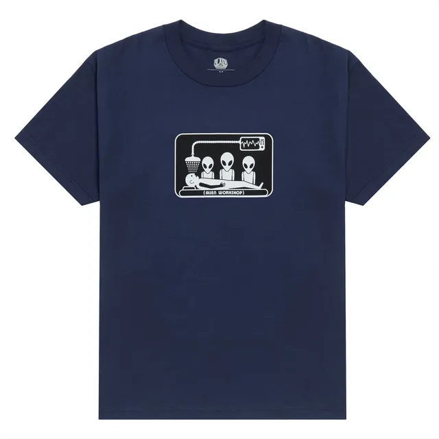 Alien Workshop Abduction t-shirt blu navy M cotone