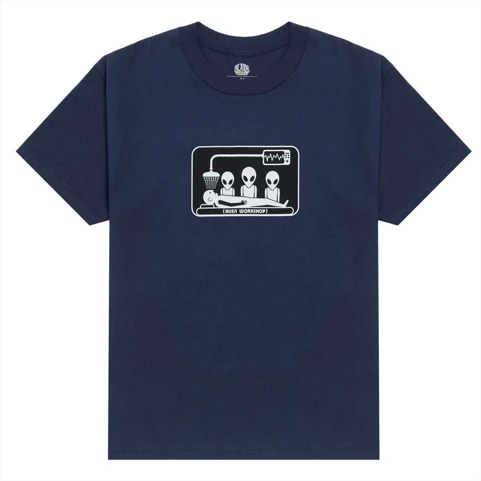 Alien Workshop Abduction t-shirt blu navy M cotone