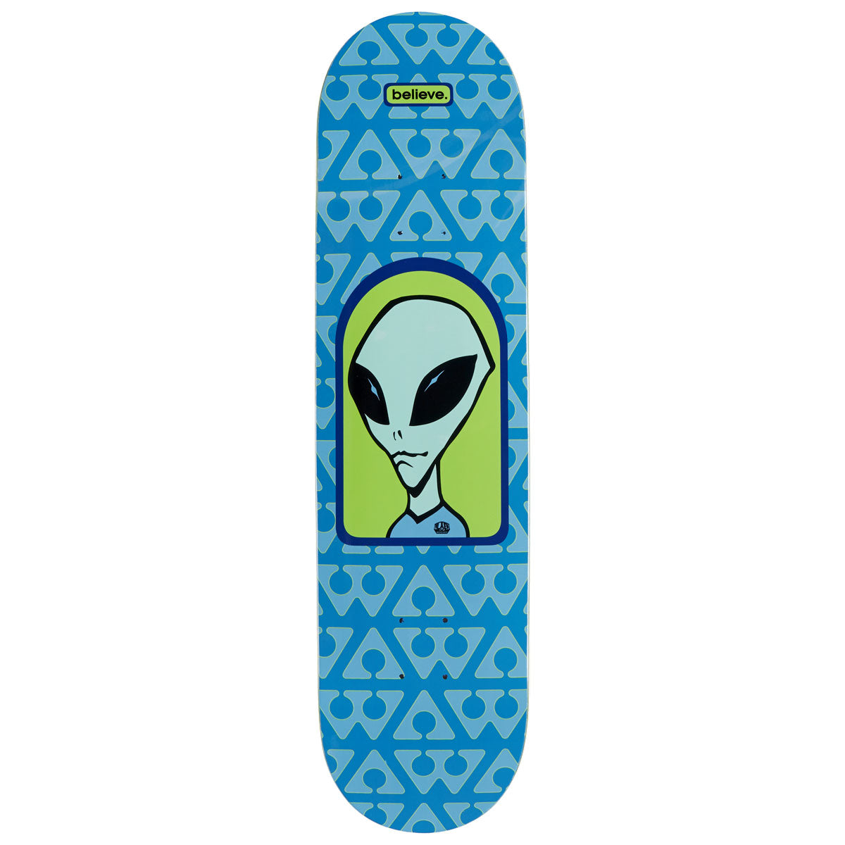 Alien Workshop Believe Pattern Tavola Skateboard 8.125" Acero