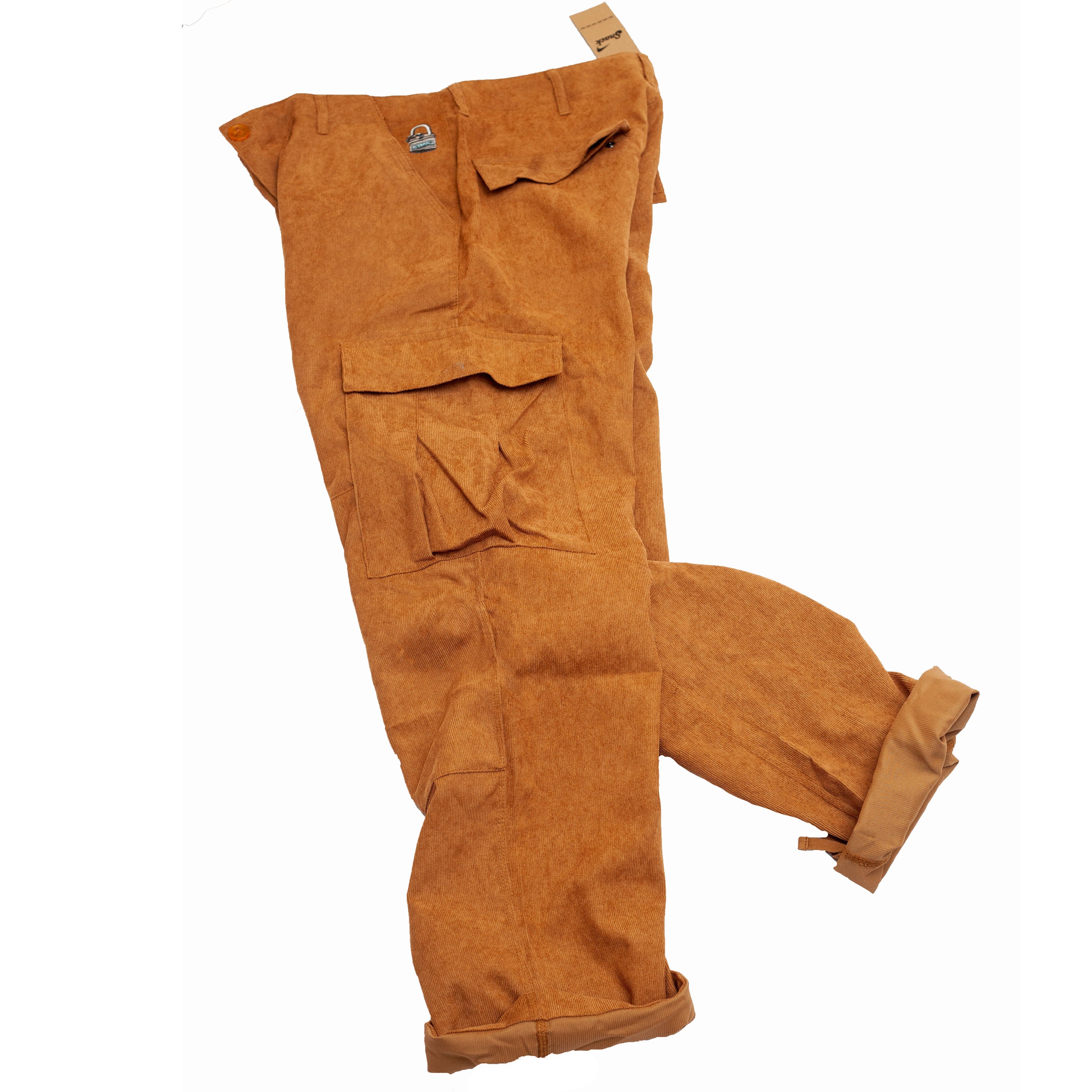 Snack Unlock pantaloni cargo M velluto ocra