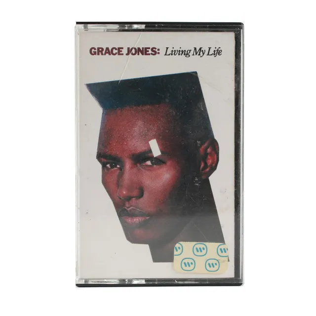 Grace Jones Living My Life musicassetta vintage 1982
