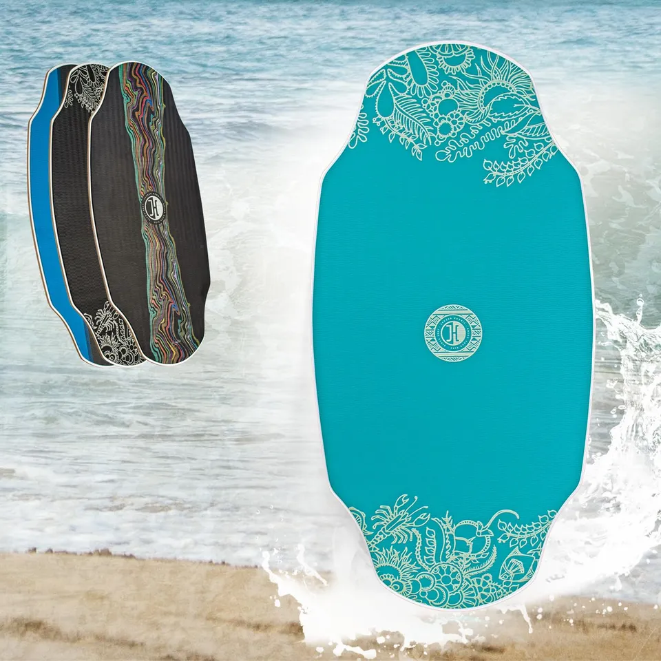 Jucker Hawaii HPL AKA Blue Pro skimboard antiscivolo EVA