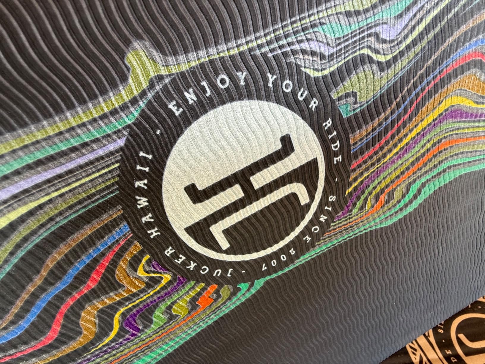 Jucker Hawaii HPL Pro skimboard Nero Trippy 115 kg
