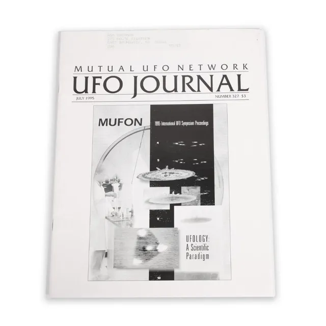 MUFON UFO Journal N.327 1995 rivista vintage luglio
