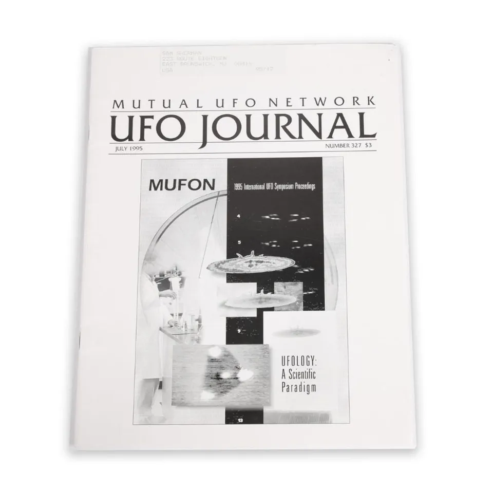 MUFON UFO Journal N.327 1995 rivista vintage luglio