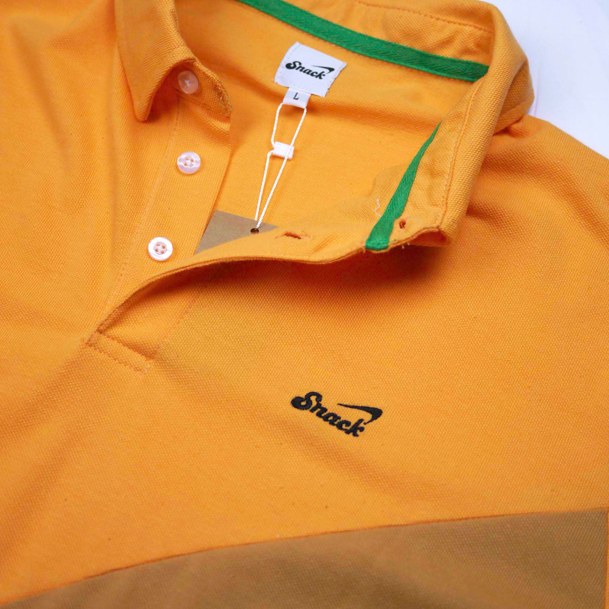 Snack Alive Wave polo cashew cotone piquet