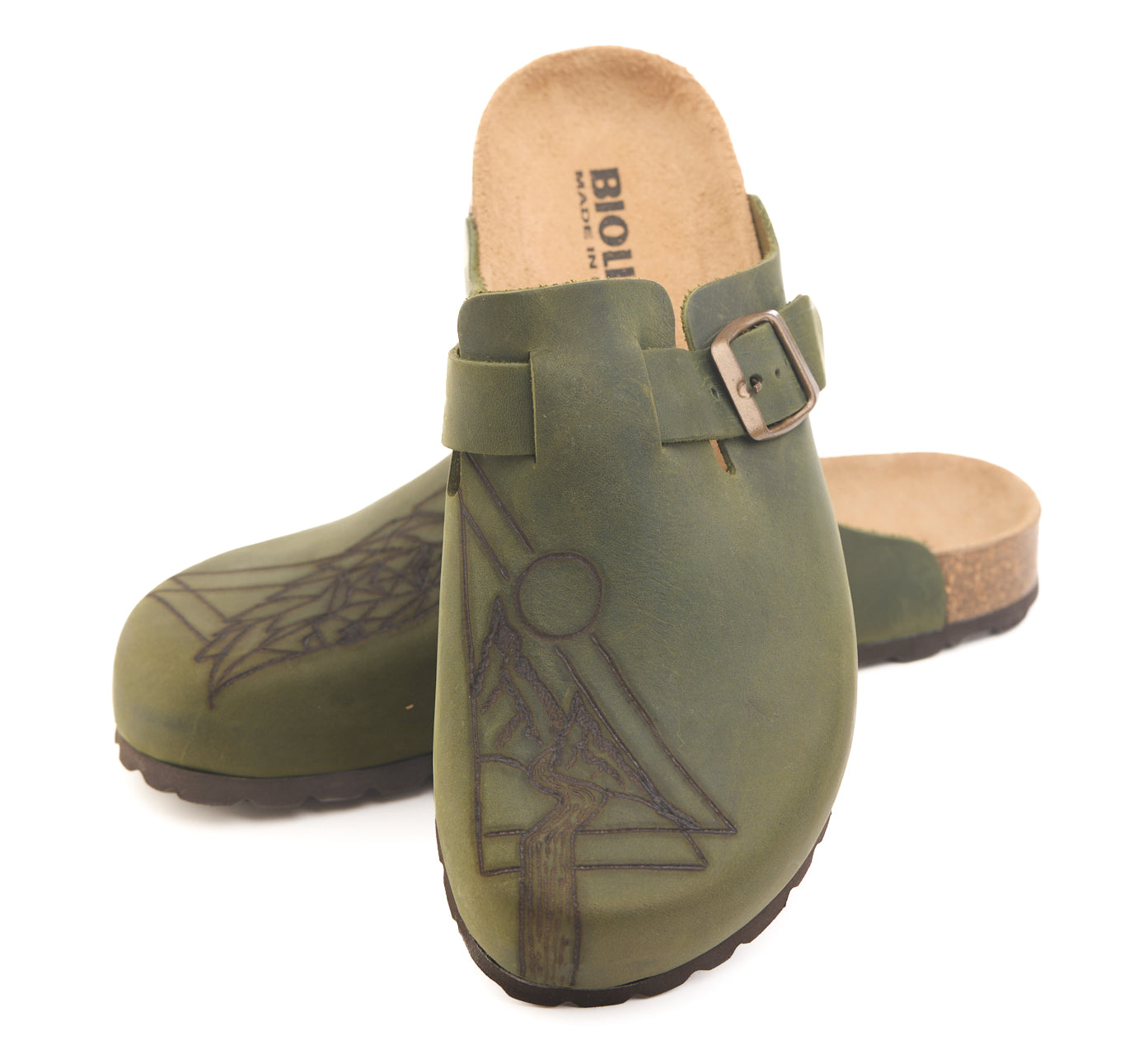 AC Longboards 1900 Cipresso Lupo sabot pelle nabuk