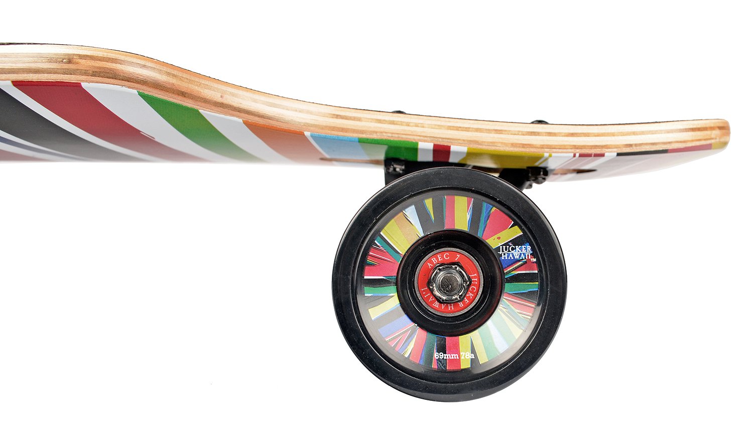 Jucker Hawaii Skaid longboard completo drop through 39"