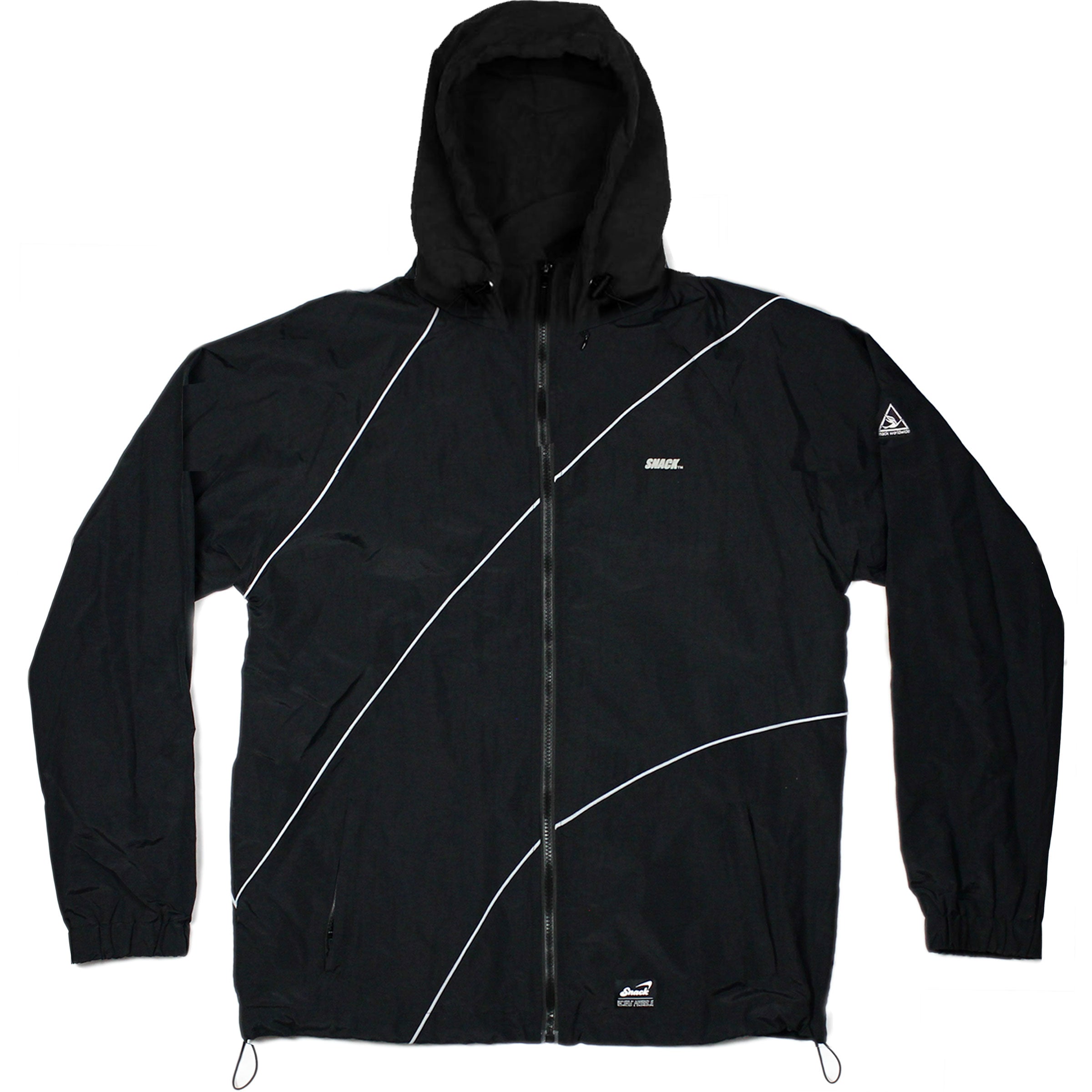 Snack Alive Wave giacca M nera riflettente nylon