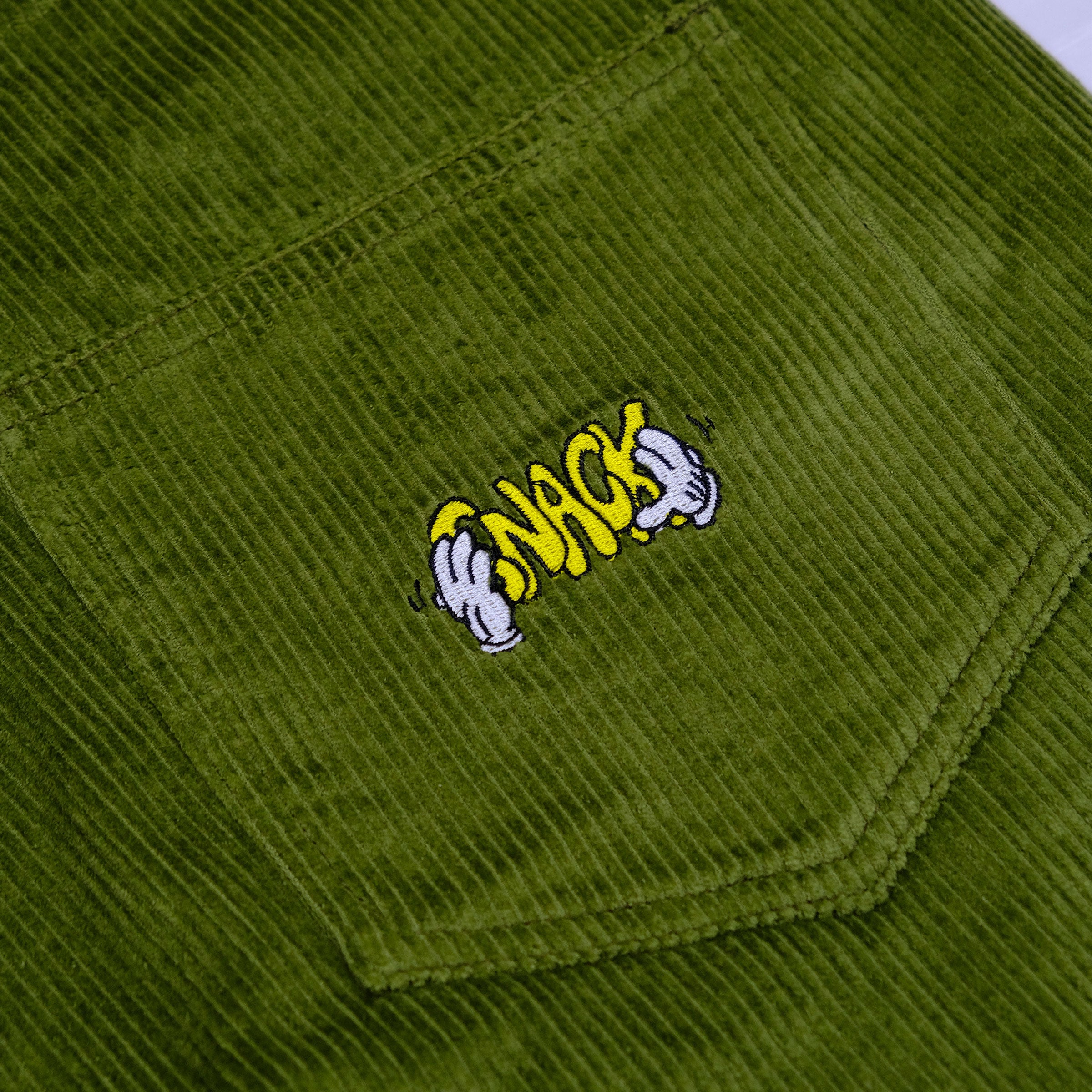 Snack Skateboarding Good Hands pantaloni velluto S baggy