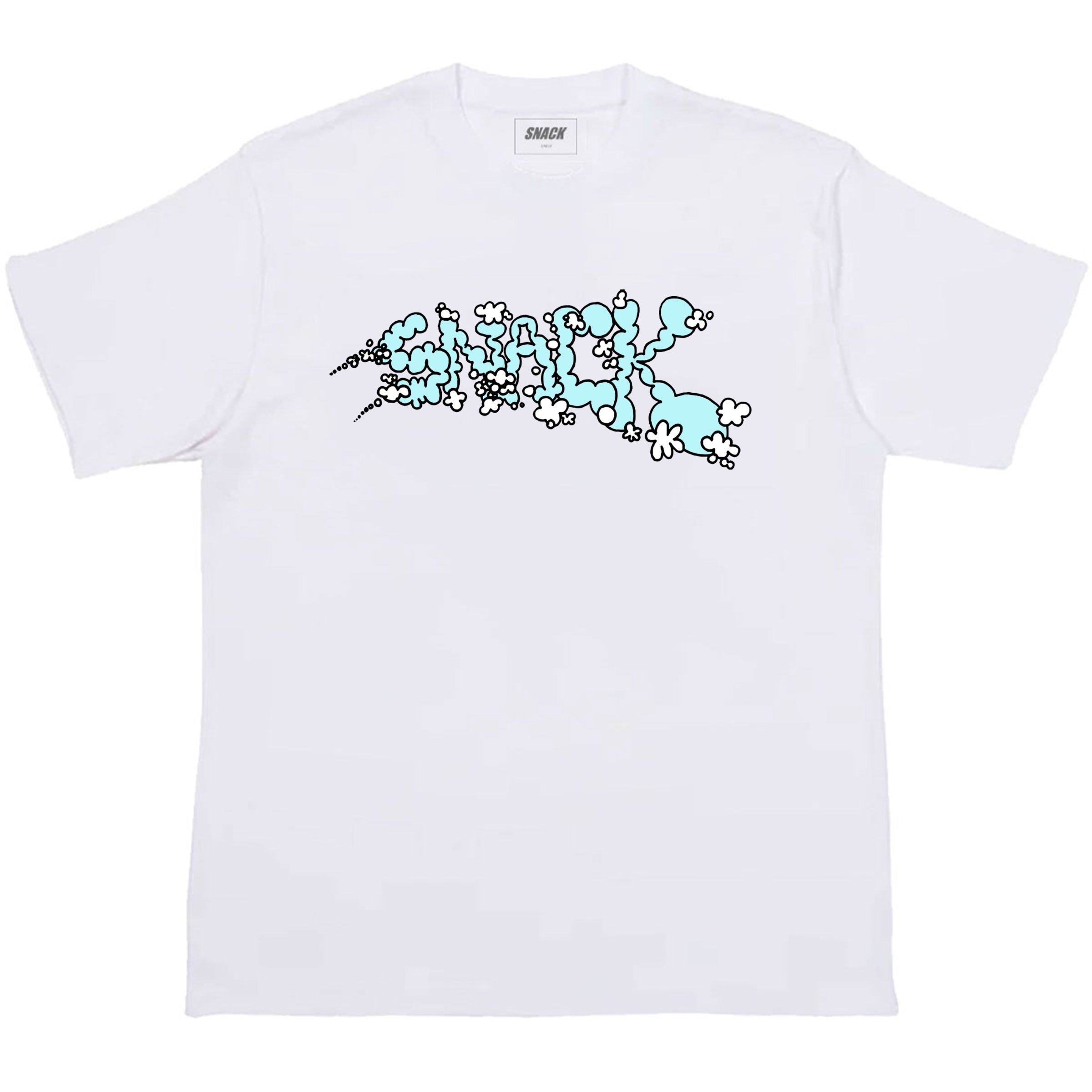 Snack Vaporz T-Shirt Bianca M in Cotone