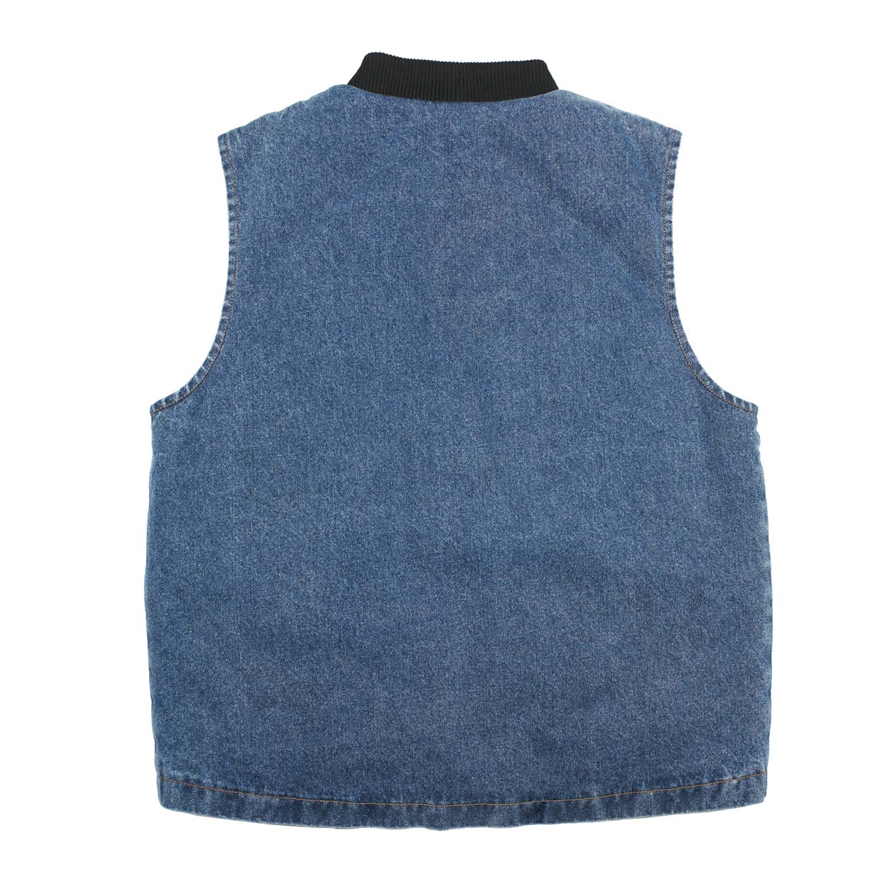 Theories Dakota gilet denim cotone tasche zip