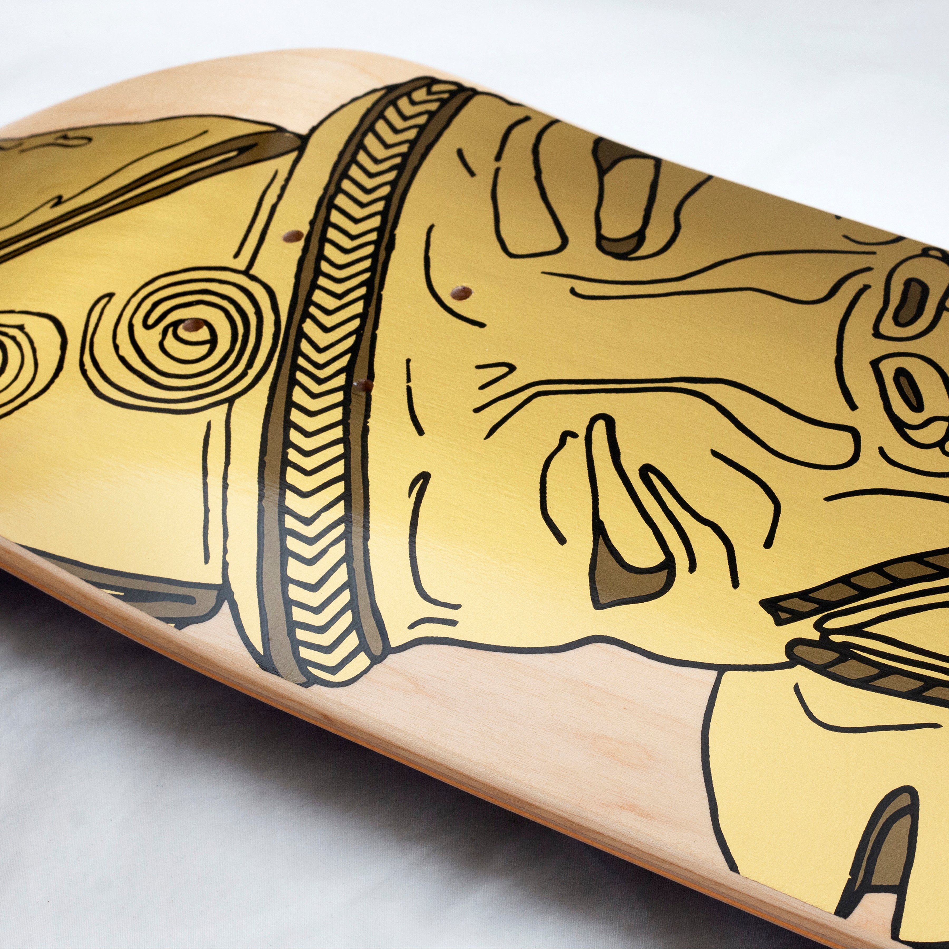 Snack Cullen Mask tavola skate acero