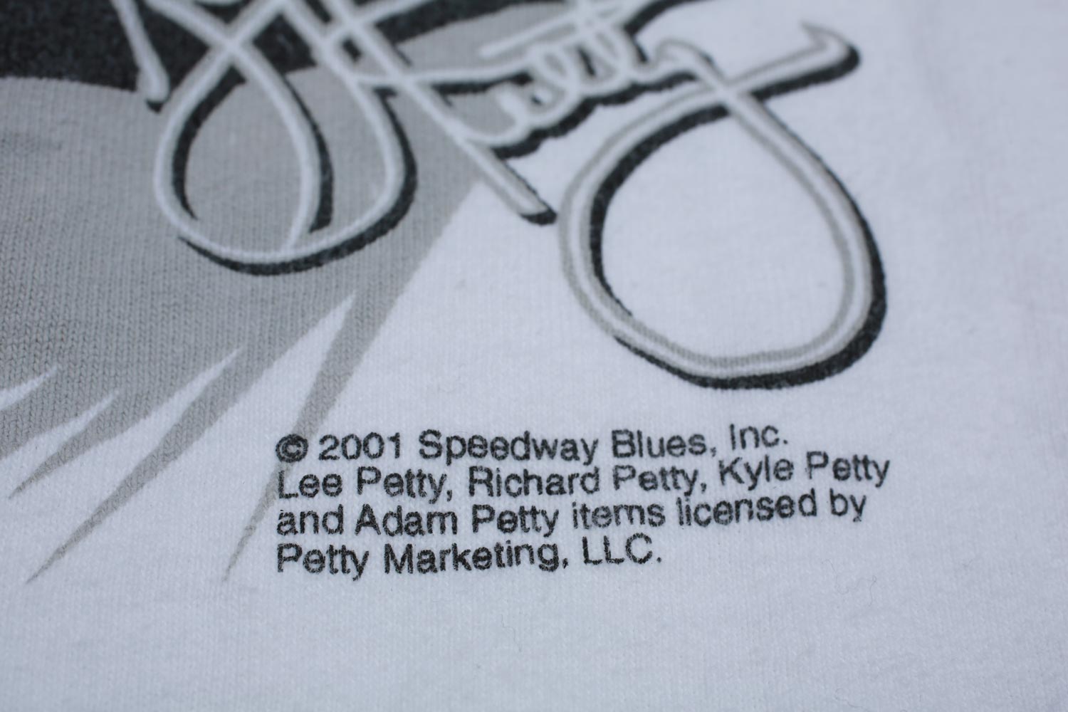 Petty Generations Nascar maglietta vintage bianca XL