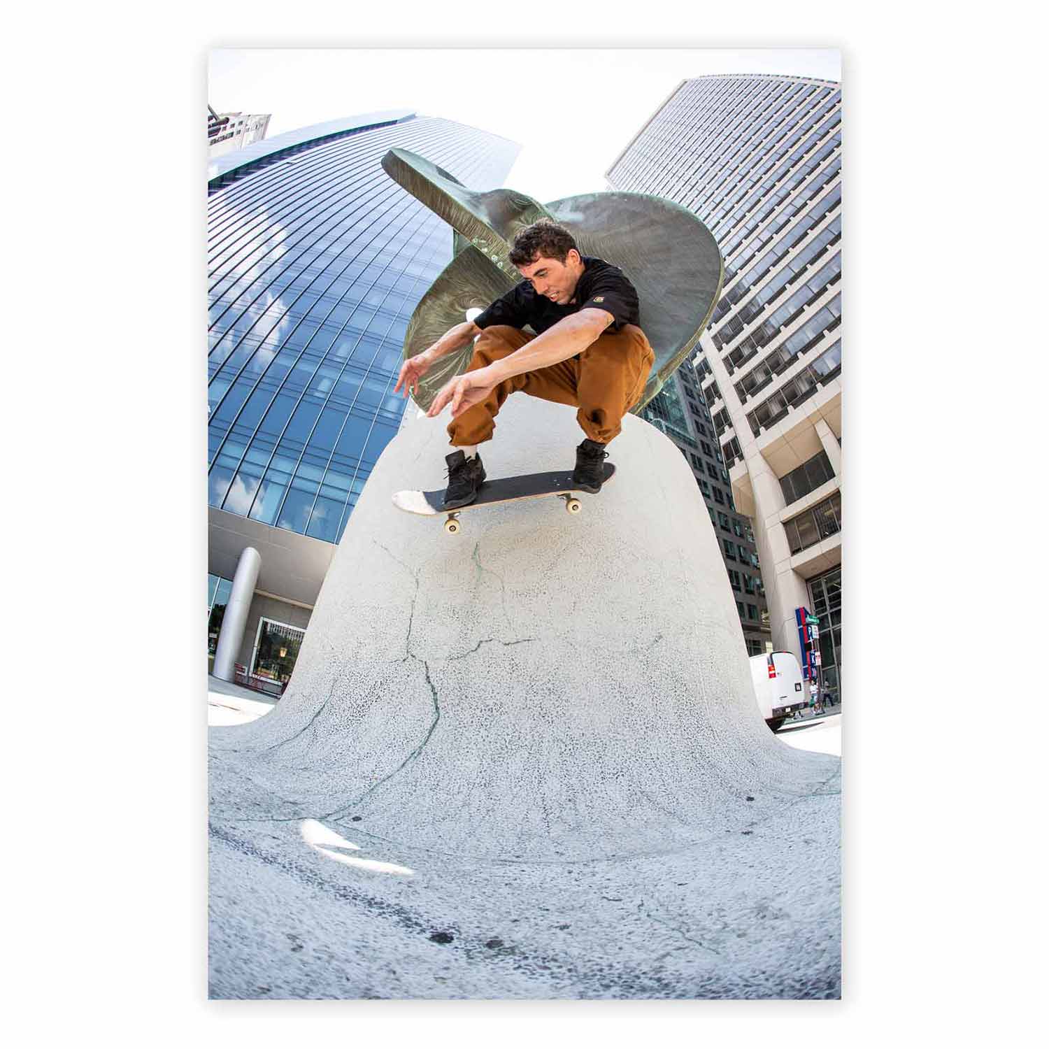Jordan Trahan Backside Ollie stampa foto 20x30 cm