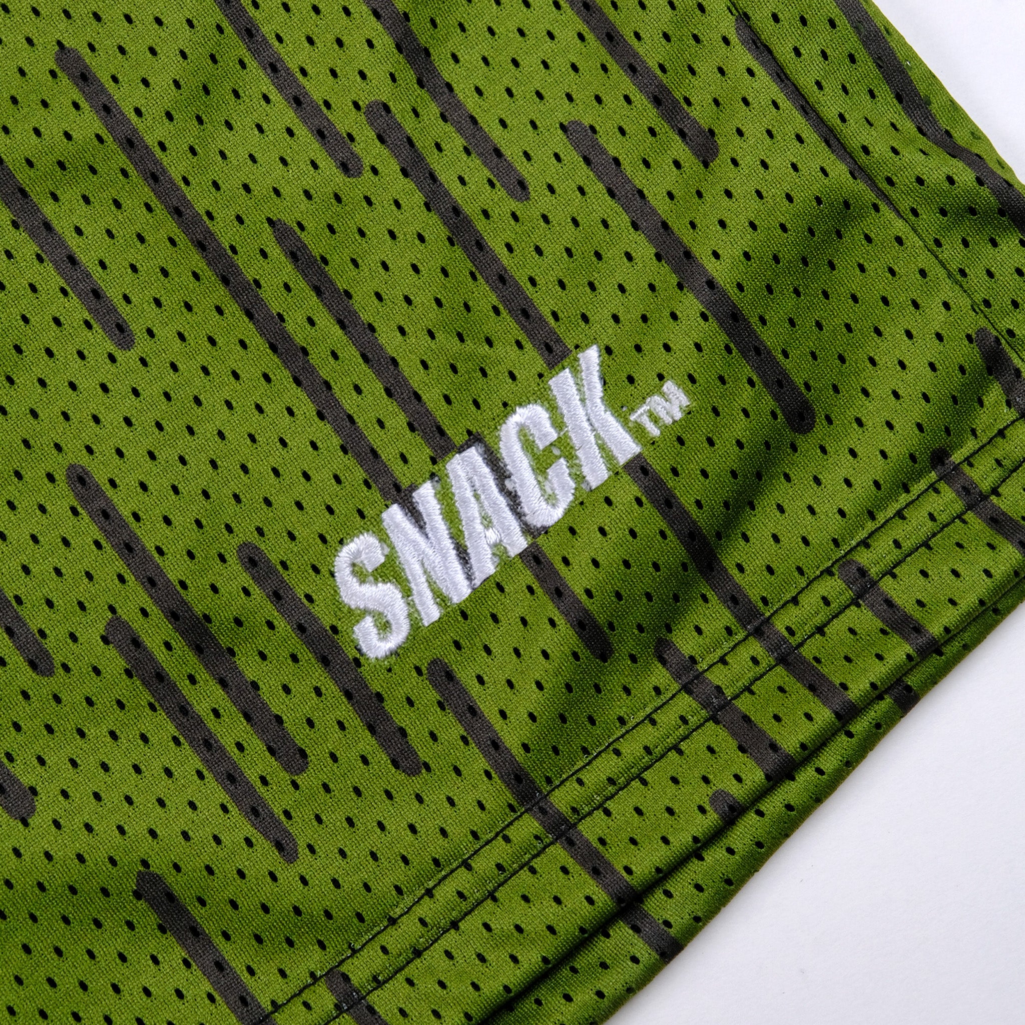 Snack Skateboarding Rain Camo pantaloncini mesh larghi