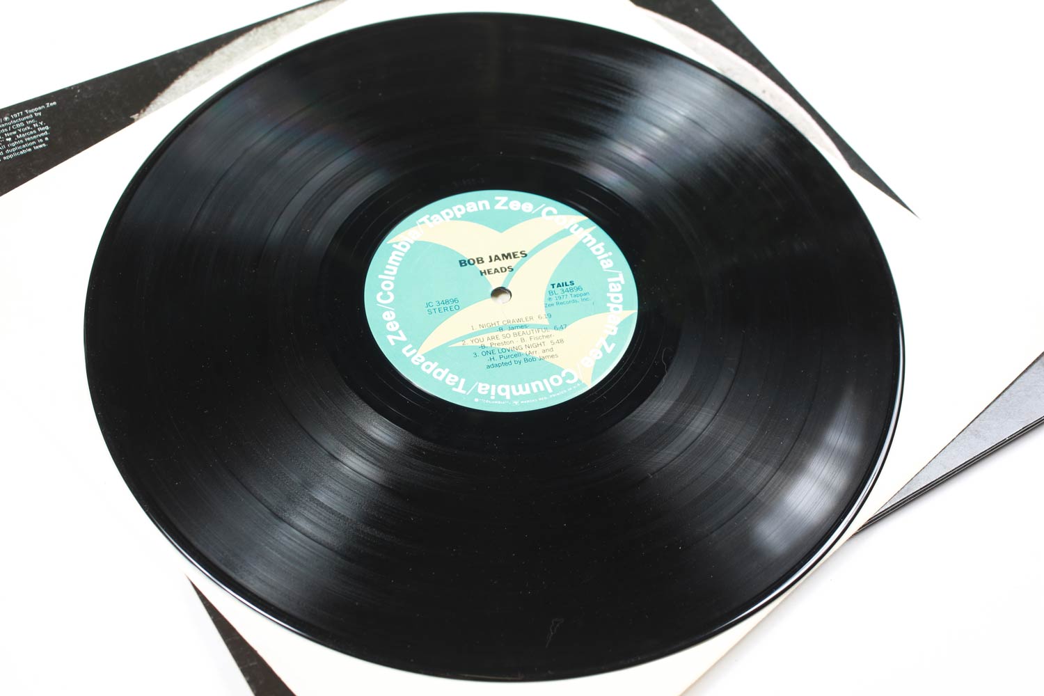 Bob James Heads disco vinile LP 1977 gatefold