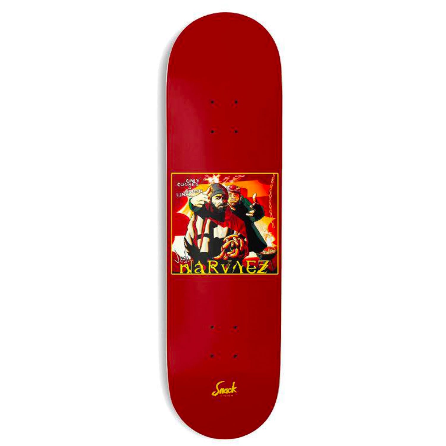 Snack Cuban Linx Josh Narvaez tavola skateboard 8.25" acero