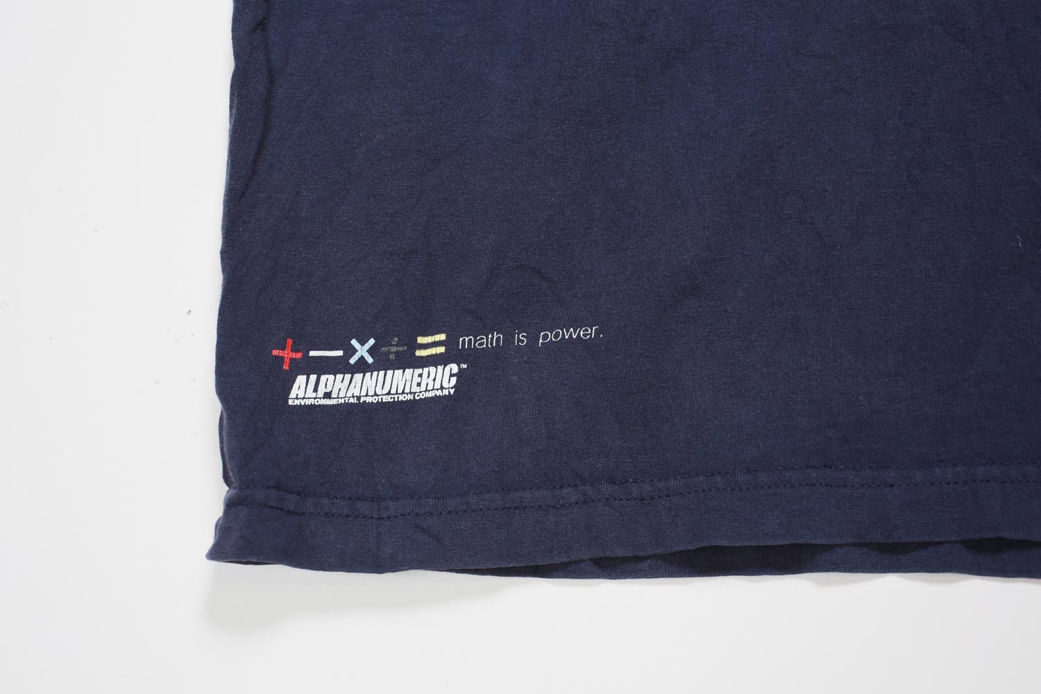 Alphanumeric Periodic Table maglietta navy M cotone