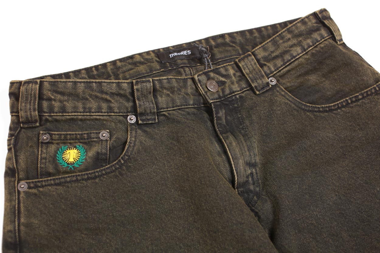 Theories Plaza Jeans pantaloni denim washed cedar