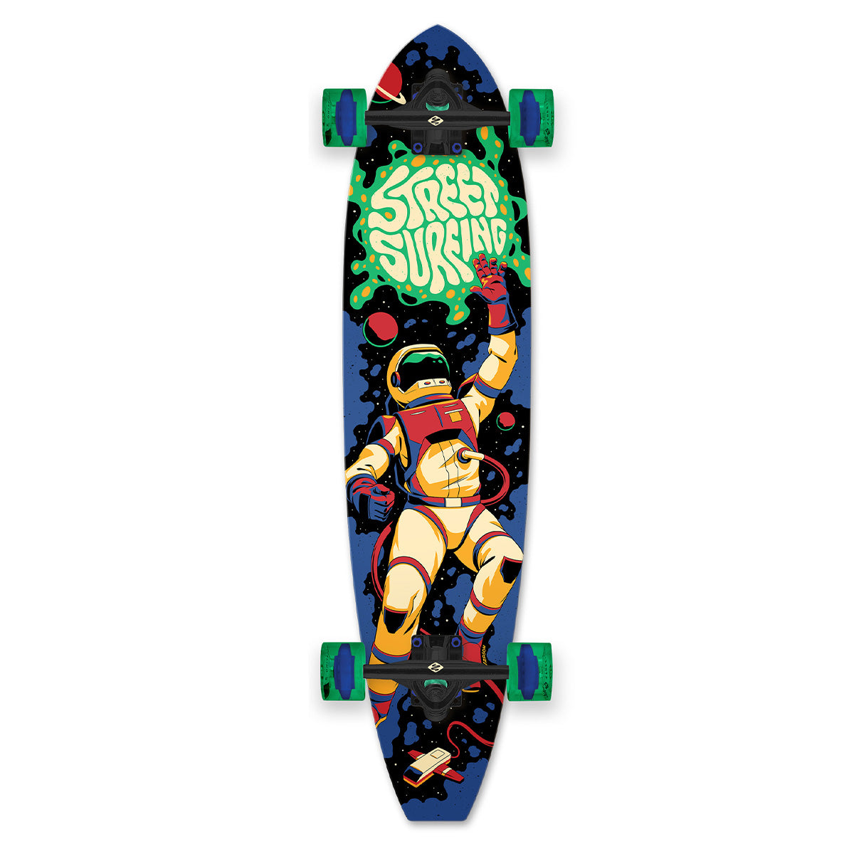 Street Surfing Cut Kicktail Astronaut 36" longboard 8 strati