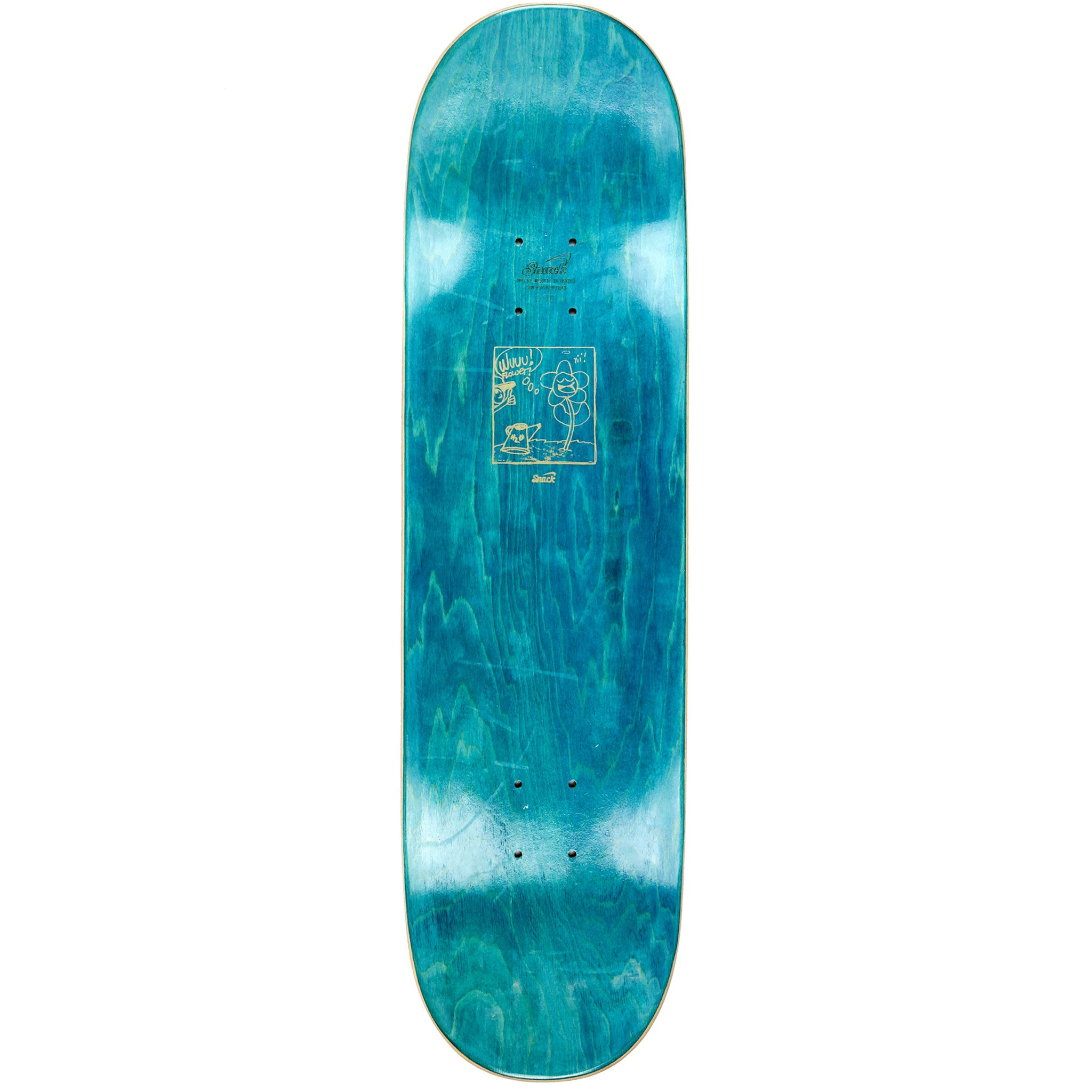 Snack Skateboarding Wu Flower tavola skateboard 8.5 grip