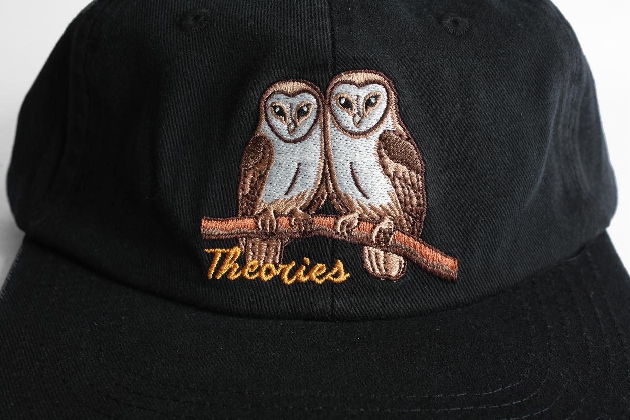Theories Not What They Seem cappello strapback nero cotone