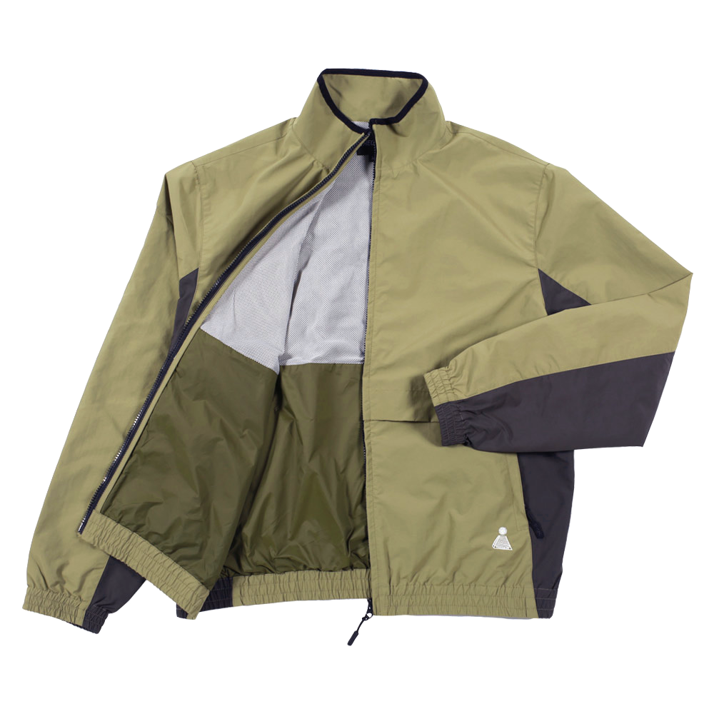 Theories Tailwind giacca antivento M verde nylon