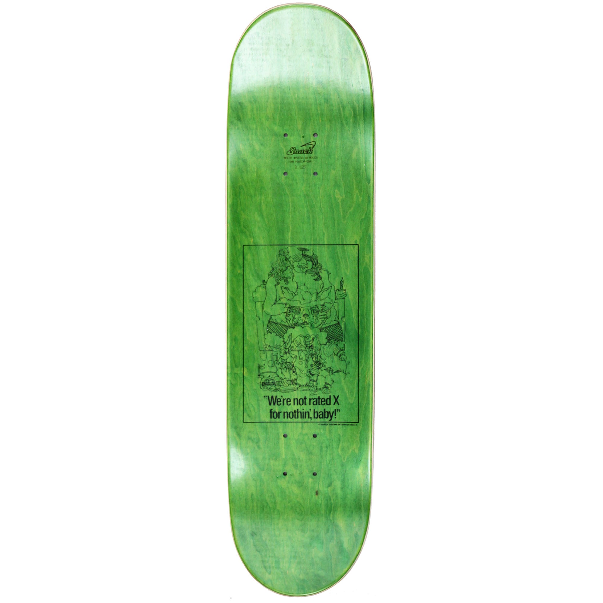Snack Porter 9 Lives tavola skate 8.5 acero