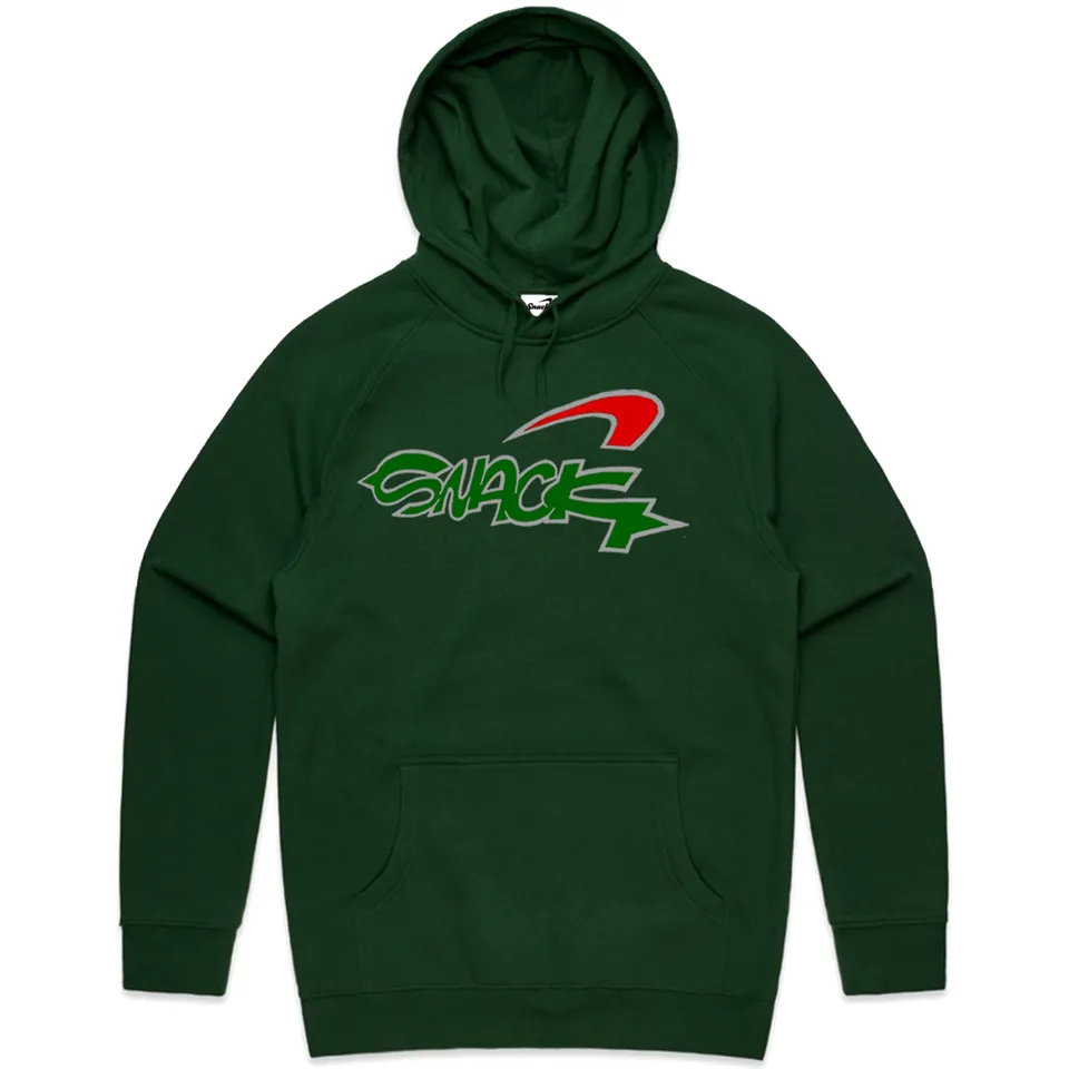 Snack Stroke felpa hoodie pine 10 oz