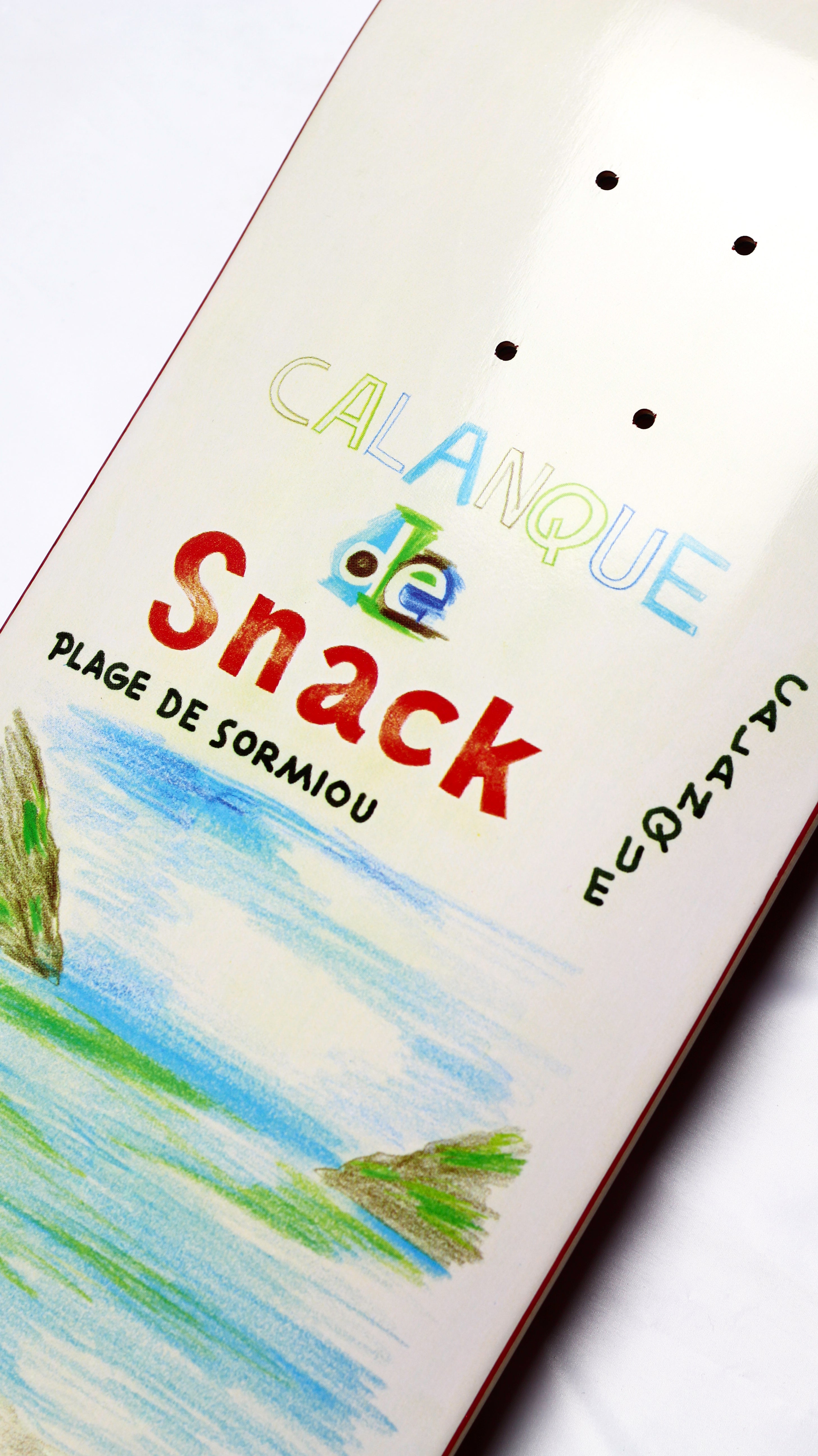 Snack Calanque tavola skate 8.0 con grip