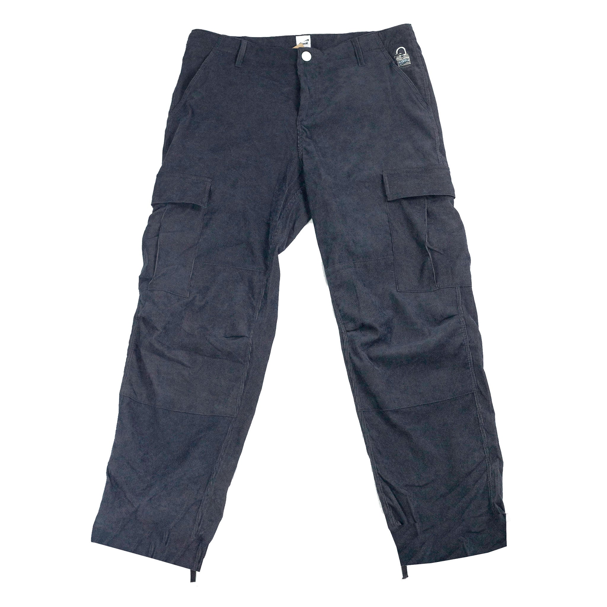 Snack Unlock pantaloni cargo charcoal velluto
