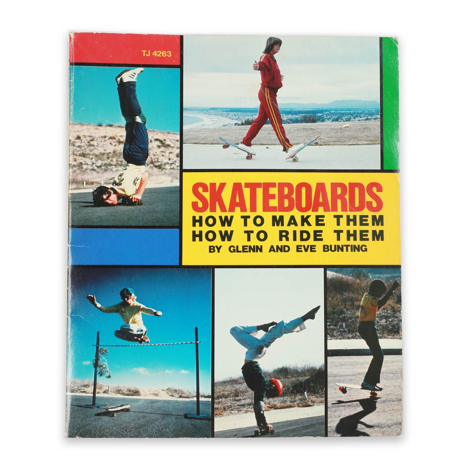 Jack Grant Skateboards libro vintage 1977 inglese