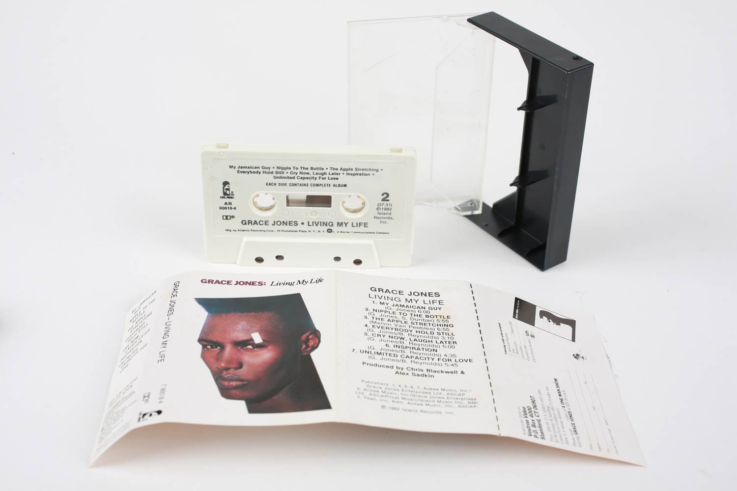 Grace Jones Living My Life musicassetta vintage 1982