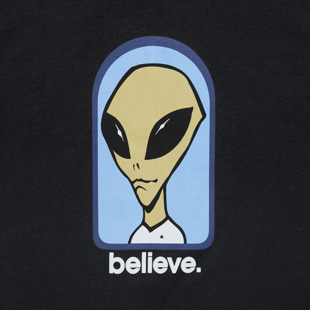 Alien Workshop Believe Maglietta Nera Cotone