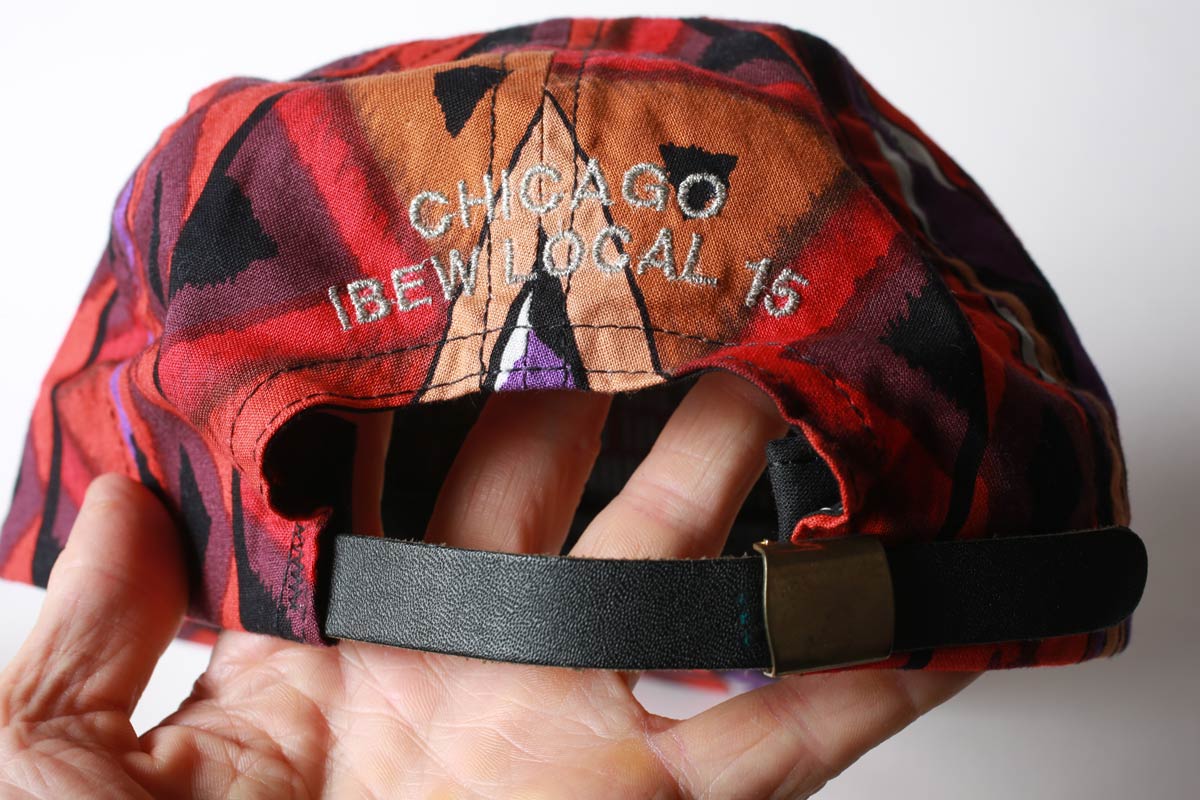 Coned Chicago Line Workers 1998 cappello snapback