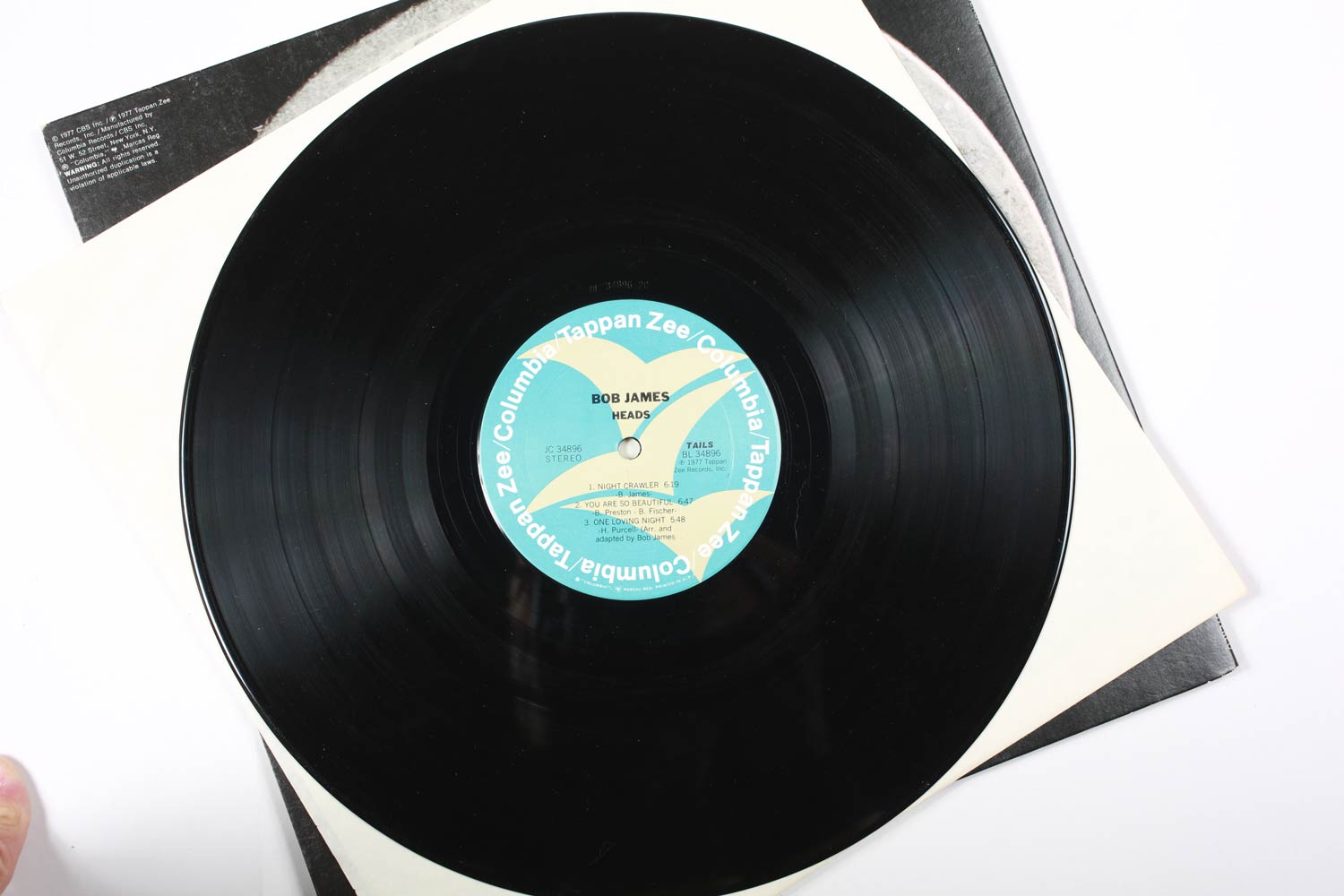 Bob James Heads disco vinile LP 1977 gatefold